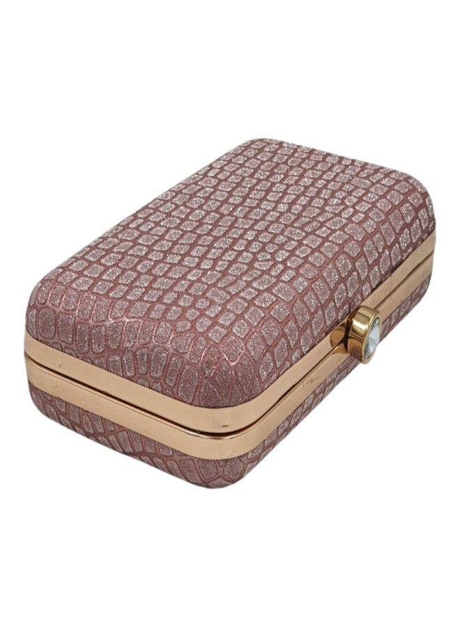 Tinth 3D Frame Box Clutch For Women (Pink) - Image 5